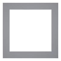 Your Decoration Passe-Partout 60x60cm/50x50cm Karton Grijs Rand 5cm Recht
