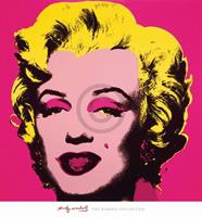 Andy Warhol - Marilyn MonroeHot Pink Kunstdruk 65x70cm