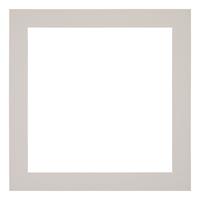 Your Decoration Passe-Partout 20x20cm/12x12cm Karton Grijs Graniet Rand 4cm Recht