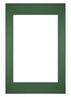 Your Decoration Passe-Partout 40x60cm/30x45cm Karton Groen Bos Rand Recht