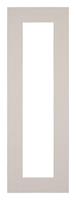 Your Decoration Passe-Partout 20x60cm/10x50cm Karton Grijs Graniet Rand 5cm Recht