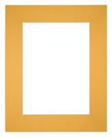 Your Decoration Passe-Partout 20x25cm/13x18cm Karton Geel Rand Recht