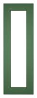 Your Decoration Passe-Partout 20x60cm/10x50cm Karton Groen Bos Rand 5cm Recht