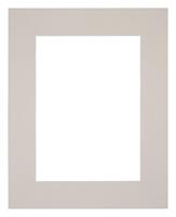 Your Decoration Passe-Partout 20x25cm/13x18cm Karton Grijs Graniet Rand Recht