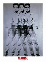 Andy Warhol - Elvis 1963 Triple Kunstdruk 66x90cm