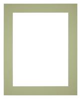 Your Decoration Passe-Partout 70x90cm/60x80cm Karton Mintgroen Rand 5cm Recht