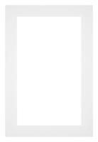 Your Decoration Passe-Partout 20x30cm/12x22cm Karton Wit Rand 4cm Recht