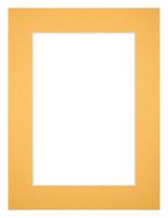 Your Decoration Passe-Partout 30x40cm/20x30cm Karton Geel Rand 5cm Recht