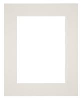 Your Decoration Passe-Partout 20x25cm/13x18cm Karton Lichtgrijs Rand Recht