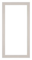 Your Decoration Passe-Partout 20x40cm/14x34cm Karton Grijs Graniet Rand 3cm Recht