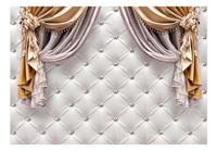 Curtain of Luxury Vlies Fotobehang 350x245cm