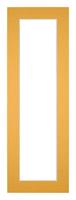 Your Decoration Passe-Partout 20x60cm/12x52cm Karton Geel Rand 4cm Recht