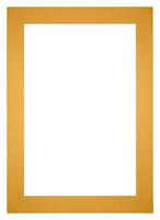 Your Decoration Passe-Partout 35x50cm/23x38cm Karton Geel Rand 6cm Recht
