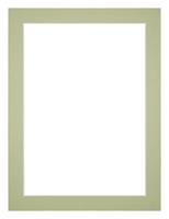 Your Decoration Passe-Partout 45x60cm/39x54cm Karton Mintgroen Rand 3cm Recht
