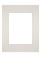 Your Decoration Passe-Partout 24x30cm/15x20cm Karton Lichtgrijs Rand Recht