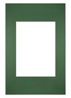 Your Decoration Passe-Partout 20x30cm/13x18cm Karton Groen Bos Rand Recht