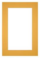 Your Decoration Passe-Partout 61x91,5cm/51x81,5cm Karton Geel Rand 5cm Recht