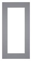 Your Decoration Passe-Partout 45x80cm/33x68cm Karton Grijs Rand 6cm Recht