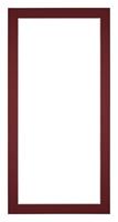 Your Decoration Passe-Partout 40x80cm/34x74cm Karton Wijnrood Rand 3cm Recht
