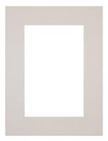 Your Decoration Passe-Partout 45x60cm/33x48cm Karton Grijs Graniet Rand 6cm Recht