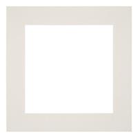 Your Decoration Passe-Partout 25x25cm/13x13cm Karton Lichtgrijs Rand 6cm Recht