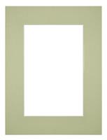 Your Decoration Passe-Partout 45x60cm/33x48cm Karton Mintgroen Rand 6cm Recht