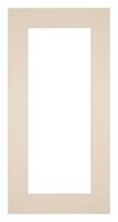 Your Decoration Passe-Partout 45x80cm/33x68cm Karton Teinte Rand 6cm Recht