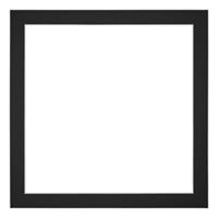 Your Decoration Passe-Partout 55x55cm/49x49cm Karton Zwart Rand 3cm Recht