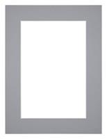 Your Decoration Passe-Partout 75x100cm/65x90cm Karton Grijs Rand 5cm Recht