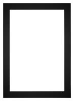 Your Decoration Passe-Partout 50x70cm/40x60cm Karton Zwart Rand 5cm Recht