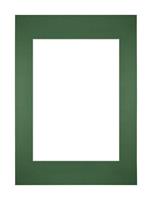 Your Decoration Passe-Partout 21x29,7cm/14,8x21cm A4/A5 Karton Groen Bos Rand Recht