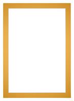 Your Decoration Passe-Partout 50x70cm/42x62cm Karton Geel Rand 4cm Recht