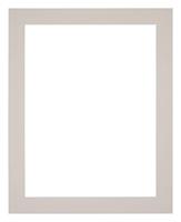 Your Decoration Passe-Partout 24x30cm/16x22cm Karton Grijs Graniet Rand 4cm Recht