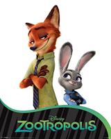 Pyramid Zootropolis Characters Poster 40x50cm