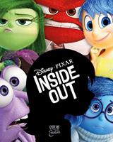 Inside Out Silhouette Poster 40x50cm