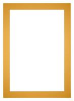 Your Decoration Passe-Partout 21x30cm/11x20cm Karton Geel Rand 5cm Recht