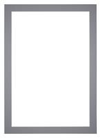 Your Decoration Passe-Partout 35x50cm/27x42cm Karton Grijs Rand 4cm Recht