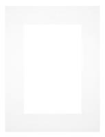 Your Decoration Passe-Partout 45x60cm/33x48cm Karton Wit Rand 6cm Recht