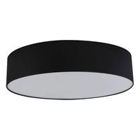 Euluna Plafondlamp Rondo, donkergrijs Ã 60cm