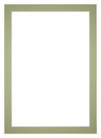 Your Decoration Passe-Partout 50x70cm/42x62cm Karton Mintgroen Rand 4cm Recht