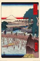 Hiroshige Ichikoku Bridge In the Eastern Capital Poster 61x91,5cm
