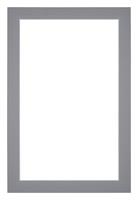 Your Decoration Passe-Partout 61x91,5cm/55x85,5cm Karton Grijs Rand 3cm Recht