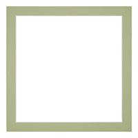 Your Decoration Passe-Partout 35x35cm/29x29cm Karton Mintgroen Rand 3cm Recht