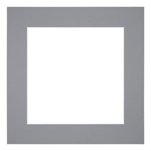 Your Decoration Passe-Partout 45x45cm/33x33cm Karton Grijs Rand 6cm Recht