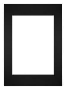 Your Decoration Passe-Partout 42x59,4cm/29,7x42cm A2/A3 Karton Zwart Rand Recht