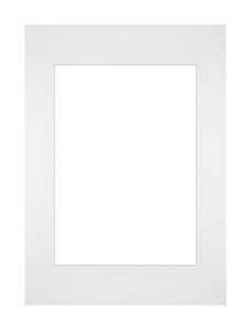 Your Decoration Passe-Partout 21x29,7cm/14,8x21cm A4/A5 Karton Wit Rand Recht