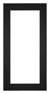 Your Decoration Passe-Partout 30x60cm/20x50cm Karton Zwart Rand 5cm Recht