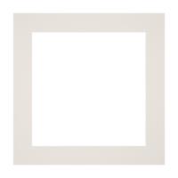 Your Decoration Passe-Partout 20x20cm/15x15cm Karton Lichtgrijs Rand Recht