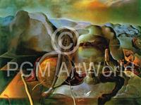 PGM Salvador Dali - L'enigme sans fin, 1938 Kunstdruk 80x60cm