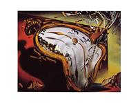 Salvador Dali - Les montres molles Kunstdruk 80x60cm